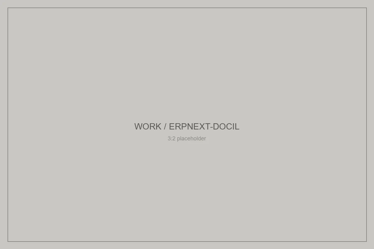 Placeholder for ERPNext for PT. Docil Berkah Abadi
